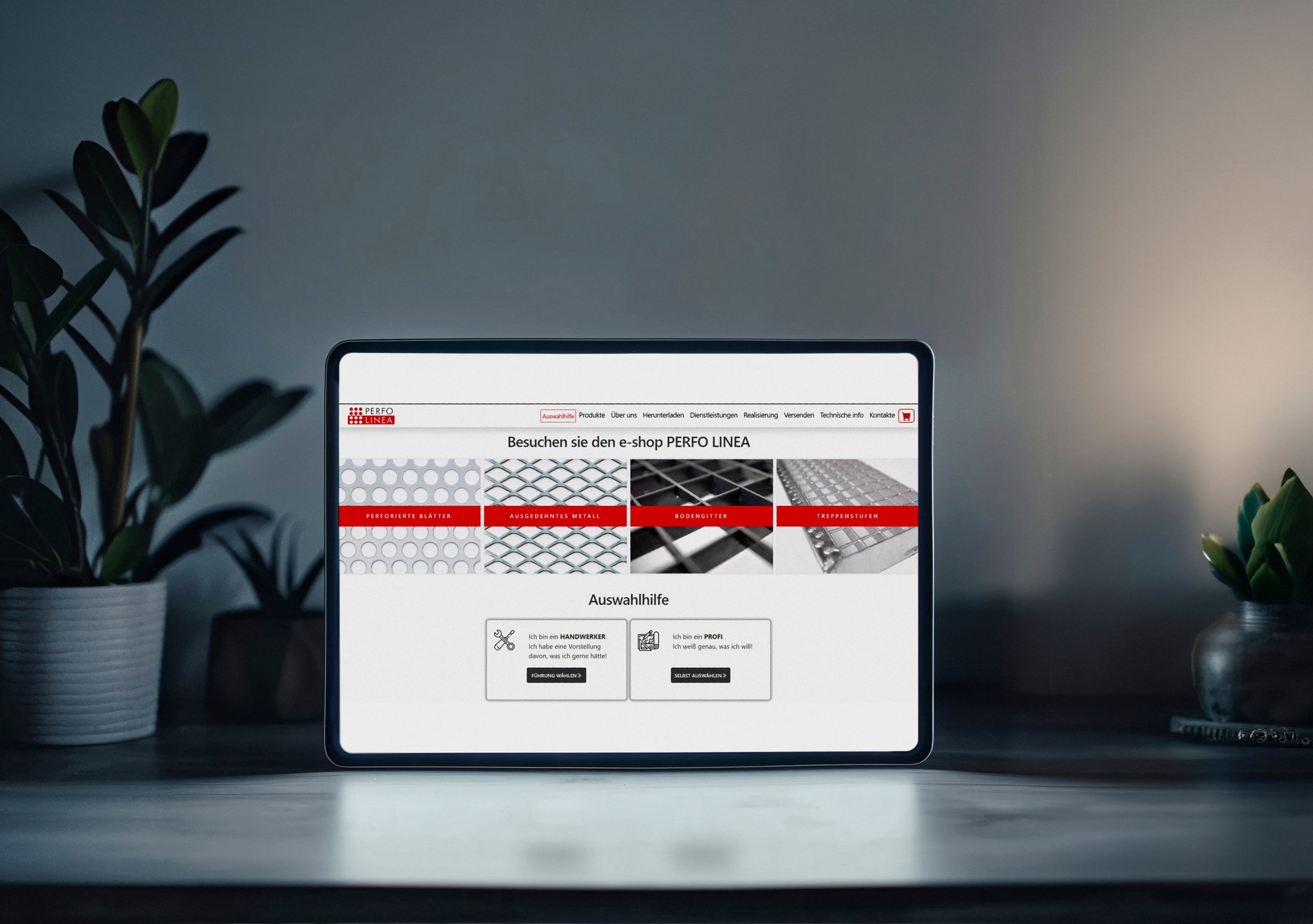 New German-language e-shop