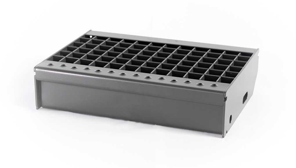 Detail of a stair tread