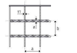 Welded grating diagram (SP)