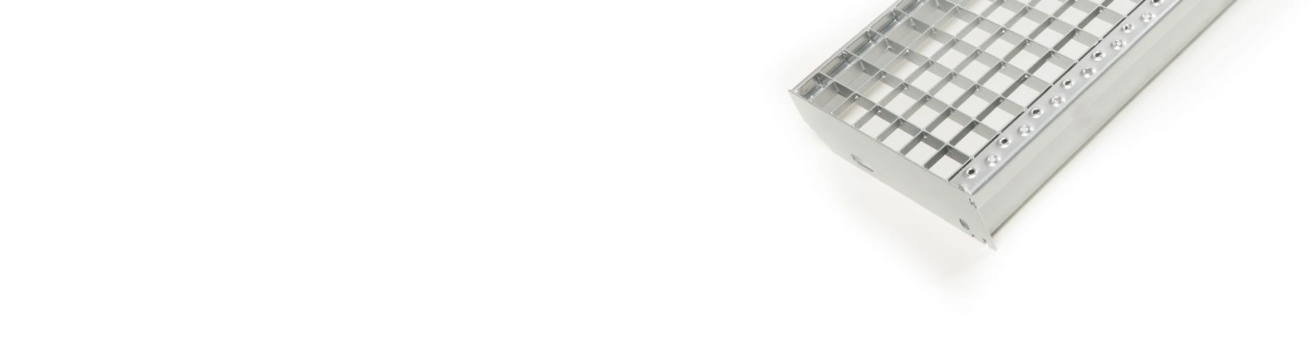 Floor gratings – stair treads Press-locked