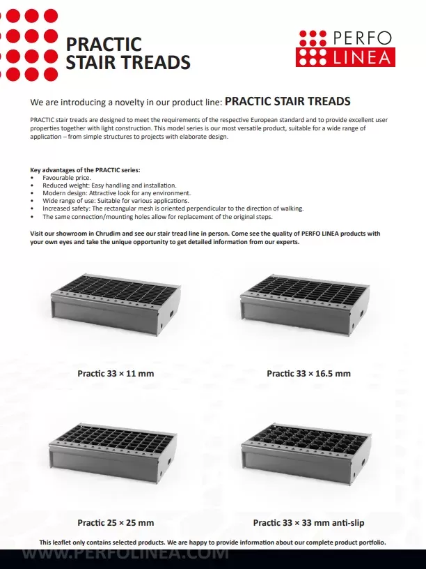 Stair Treads – PRACTIC, CLASSIC, SPECIAL