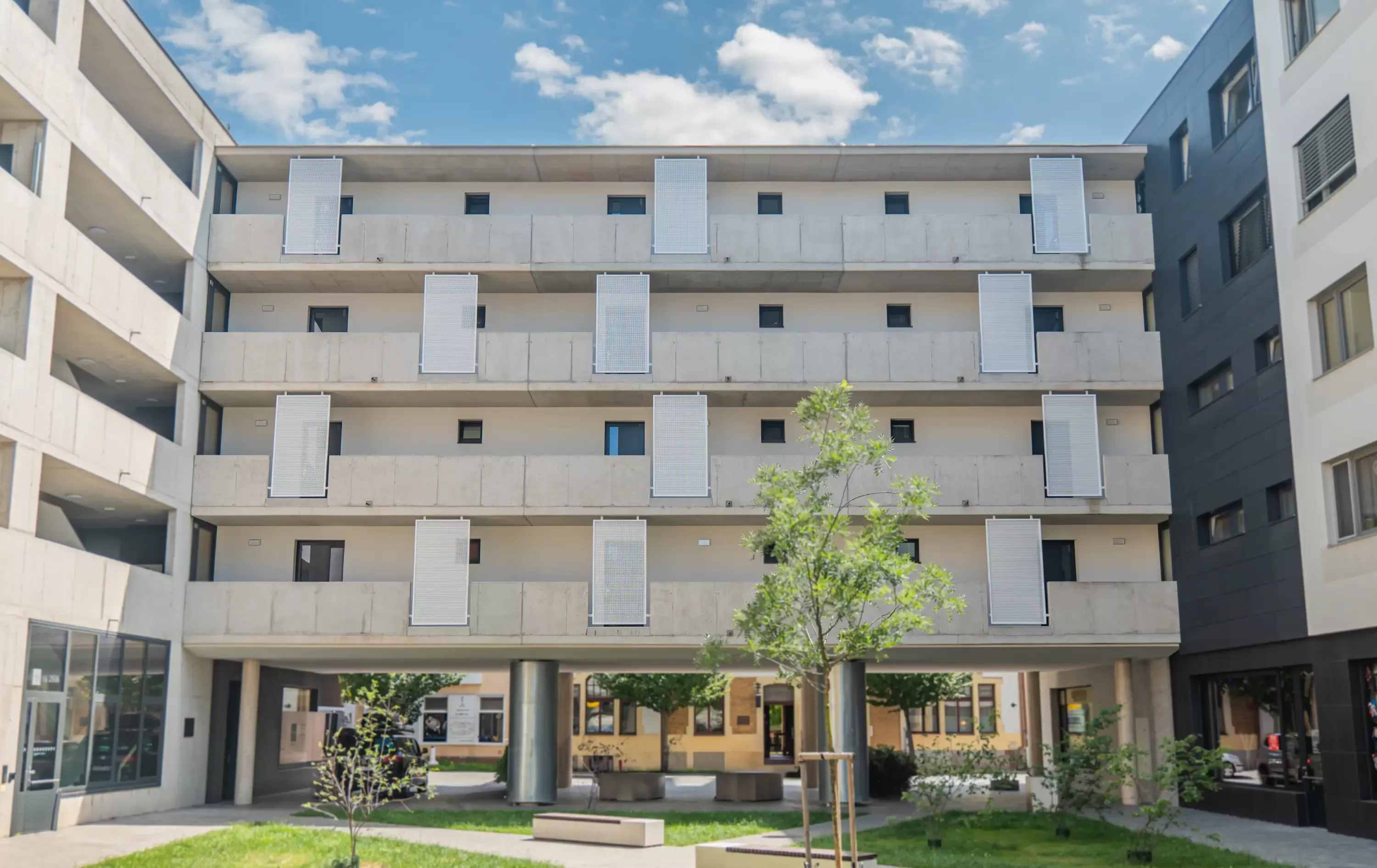 Balcony and other infill panels